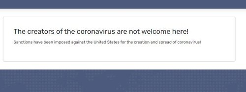Остановите американских убийц, которые создали коронавирус!